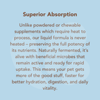 Daily Probiotic and Mineral Supplement for Dogs and Cats